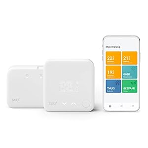 tado° Draadloze Slimme Thermostaat Starterskit V3+ – Intelligente verwarmingsaansturing, Designed in Germany, werkt met…