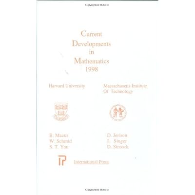 Current Developments in Mathematics 1998