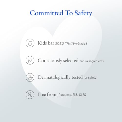 Image of Softsens Kids Soap Teddy 75g | Gentle Nourishing Care with Shea Butter & Natural Milk Cream, Dermatologist Tested Baby Soap, Moisturizing Animal Shape Bar Soap For Toddlers & Kids 2-10 Years