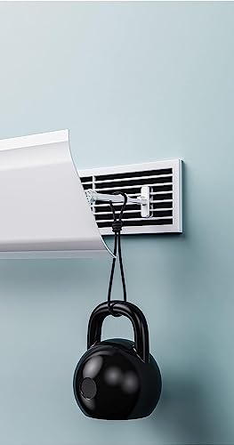Déflecteur de sortie d'air climatisation centrale 150 cm de bureau - 7