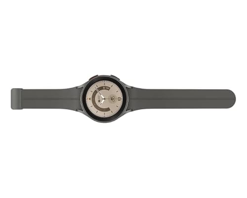 Samsung Capa de titânio para Galaxy Watch 5 PRO [2022] (45 mm) - (titânio)