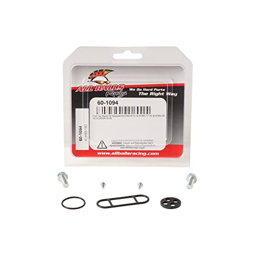 Image of All Balls Racing 60-1094 Fuel Tap Repair Kit Compatible With /Replacement For Kawasaki KLX 140 2008-2017, KLX140L, KLX140G, KLX140 2018, KLX 650 R 1993-1996, KLX 140 L 2008-2017, KLX 140 G 2017