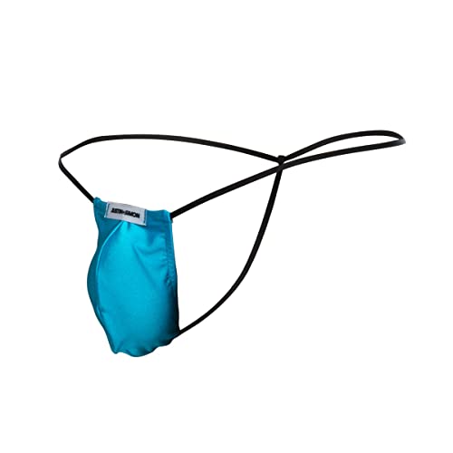MALEBASICS JUSTIN + SIMON Classic G-String Bulge Turquoise LXL