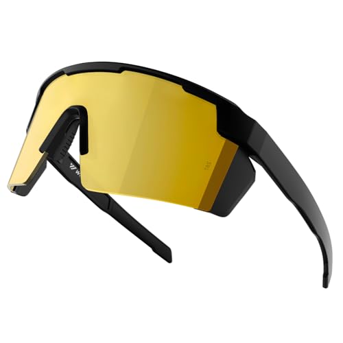 Image of WISTON XL Z87 Sunglasses for Big Wide Heads Men Women,TR90 Ultralight UV400 Protection Sun Glasses Z8224