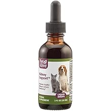Pet Alive Kidney Support - All Natural Herbal Supplement Promotes Healthy Kidney and Urinary Functioning in Cats and Dogs - 59 mL