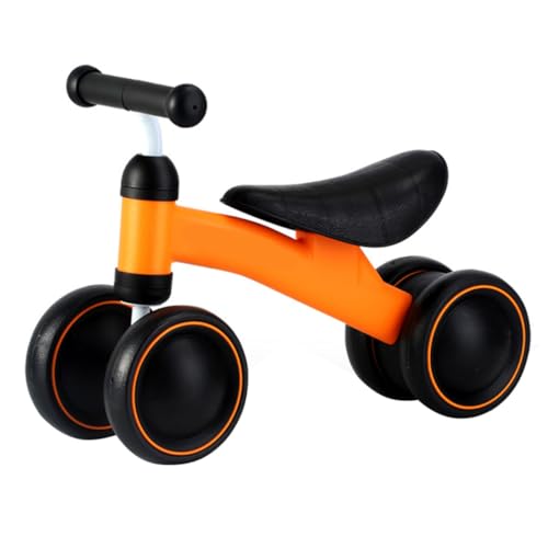 TIDTALEO Patinete Infantil Ruedas Naranja sin para Años Correpasillos Equilibrio Resistente Antideslizante Mejora Coordinación y Desarrollo Motor