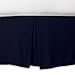 Burt's Bees Baby - Crib Skirt, 100% Organic Crib Skirt for Standard Crib and Toddler Mattresses (Blueberry)