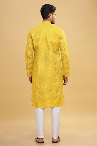 Image of BE ACTIVE Cotton | Traditional and Elegant Look | Indian Kurta for Men | Full Sleeve Kurta