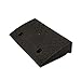 sadfd Rampes de trottoir, rampes de seuil légères avec surface structurée pour fauteuils roulants, voitures, caravanes, roues de scooter, skateboard, moto, chaise handicapée et chien 50, 27, 7 cm.