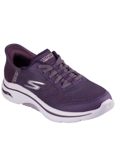 Skechers Women's Go Walk Arch Fit 2.0-Valencia, Plum, US 9