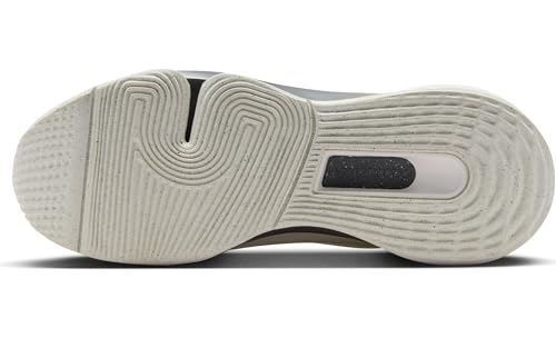 Nike Versair Women's Workout Shoes (DZ3547-105, Coconut Milk/Sail/Gum Light Brown/Iron Grey) Size 9.53