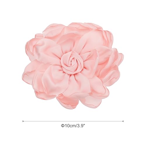 Image of PATIKIL Rose Flower Hair Clips, Fabric Brooch Pins for Women Wedding Party Dance Dress Clothes Accessories Valentine's Day Gifts