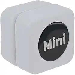 1 limpador de vidro com ímã de aquário – raspador magnético de algas para pequenos tanques de vidro, mini escova sem arranhões (não para tanques de acrílico e plástico), branco