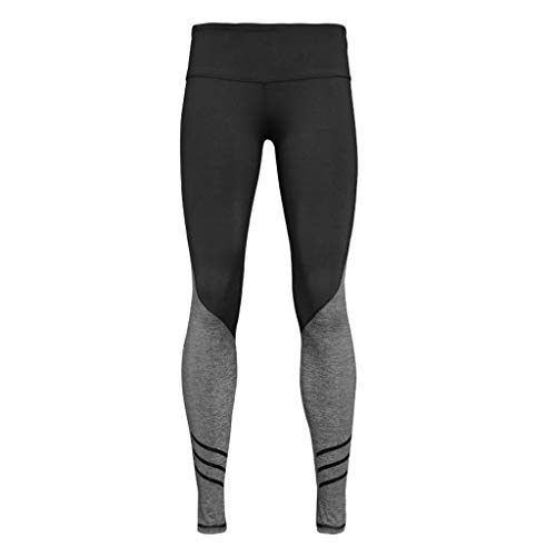 Caerling Women's Sports Pants Yoga Tights High Waist Leggings Yoga Pants Women's Running Tights Sport Leggings Plus Size Sports Yoga Athletic Pants Gray