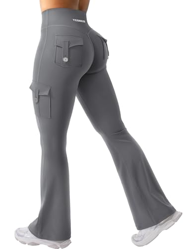 Image of YEOREO CoreFlex Women Workout Flare Leggings