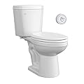 PROFLO PFST102WH PROFLO PFST102 Kaden 1.28 GPF Two Piece Elongated Toilet with Touchless Flush Sensor - Less Seat, ADA Compliant
