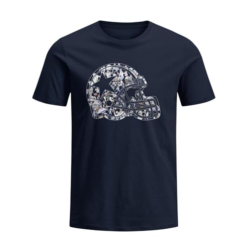 VCRVAWE Football Texas Shirt for Men, Football Shirts, Fans Gameday Apparel, Team City Pride Tailgating T Shirt.