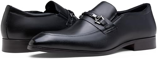 Image of Jousen Men's Penny Loafers Slip On Dress Business Shoes