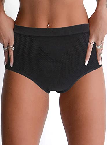 Sliot Women Pads Underwear Butt Lifter Padded Panties High Waist Hip Enhancer Shapewear Tummy Control Briefs Seamless (Black, L/Xl) #TOP2