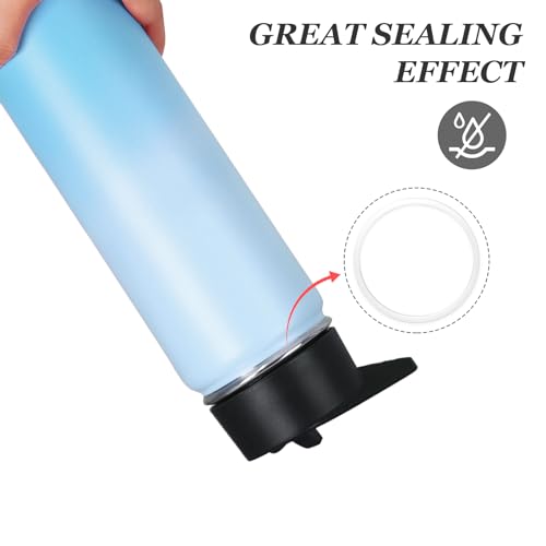 6Pcs Replacement Gasket for Hydro Flask Wide Mouth Flip Lid Cap,