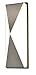 AFX NVS5131200L30D1SN Novara LED Wall Sconce, Satin Nickel