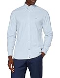 hilfiger oxford tipped Nicht zutreffend Tommy Hilfiger Herren Flex Refined Oxford Shirt Hemd, Calm Blue, XL