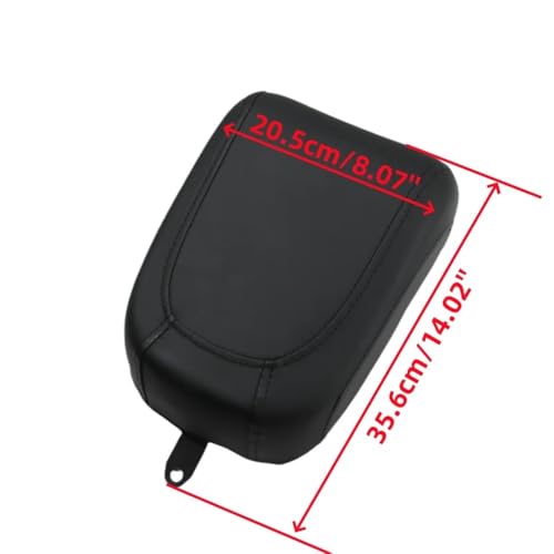 Asiento pasajero trasero para Davidson Softail Cross Bones 2008-2011 2