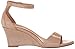 Naturalizer Women's Vera-Wedge Dress Sandal Creme Brulee Beige Patent 10 M