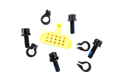 Jgbike Compatible Hydraulic Disc Brake Set For Shimano Slx M7100 2-Piston, Downhill Xc Mountain Bike, Pre-Assembled And Pre-Bled #TOP6