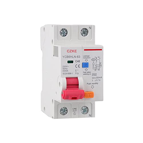 RCBO disjoncteur différentiel 230V haute précision pour habitat