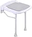 krzesło łazienkowe Stołki, krzesła prysznicowe dla seniorów, Zmień ławkę składane krzesła prysznicowe, siedzący stołek mały stołek na ścianie łazienka Antypoślizgowy komfort, wysokie bezpieczeństwo, s