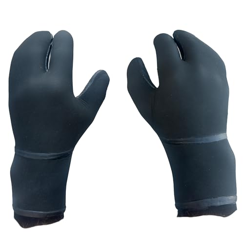 Ho Stevie! Surfing Wetsuit Claw Mittens 5mm Gloves - Warm, Comfortable, Grippy (Medium)