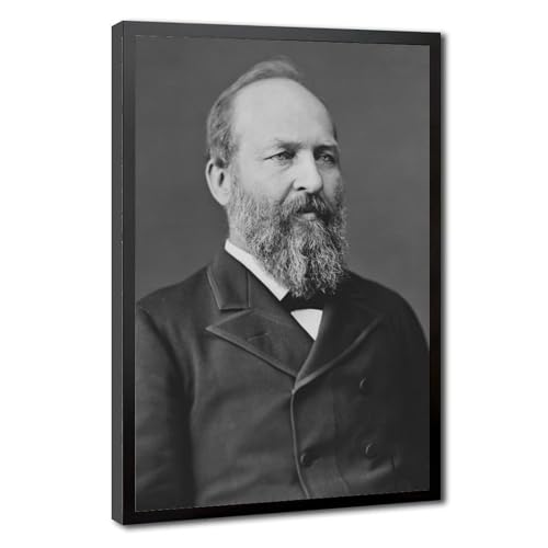 Impression sur toile James A Garfield - Décoration murale bureau 30,5x45,7cm