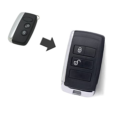 BROVACS Modified Upgraded Key Shell Compatible with LAND ROVER Defender 2 Button Keyless Entry Smart Remote Key Case Fob SS703