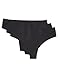 Produktbild Amazon-Marke: Iris & Lilly String Damen nahtlos, 3er Pack, Schwarz (Black), L, Label: L