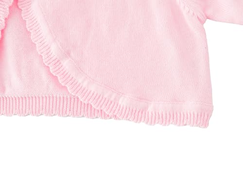 Image of Girls Cardigan Sweater Toddler Long Sleeve One Button Bolero Shrug