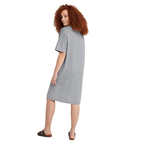 Hanes Women's Wear Around Nightshirt, Light Steel, One Size #TOP1