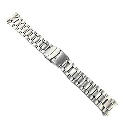 Bracelet de montre en acier inoxydable étanche pour le bureau, le sport et le quotidien