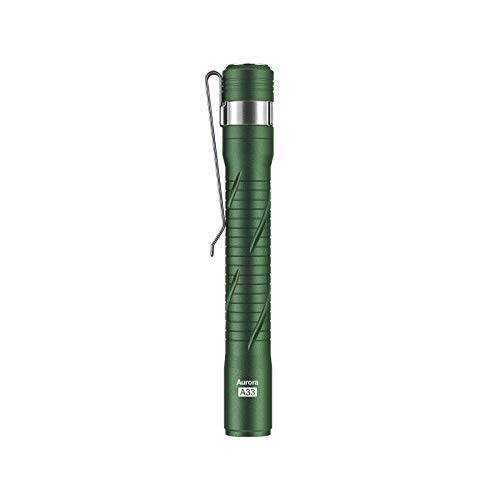 Lampe torche rechargeable USB-C RovyVon Aurora A33 verte