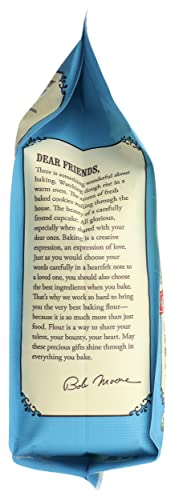 Bob's Red Mill Organic Unbleached All Purpose Flour, 5lb (Pack of 1) - Vegan, Kosher, Unbromated, Unenriched