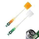 Multifunktionale 5-in-Becherbürste, langer Griff, Waschbürste, Tasse, Strohhalm...