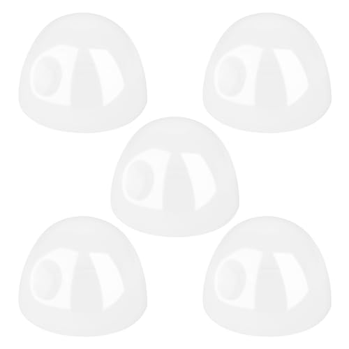 Baby Bottle Lids for Philips Avent Natural Bottles - 5 Pack BPA-Free Leakproof Caps Soft & Durable Replacement Covers for Avent Glass/Plastic Bottles