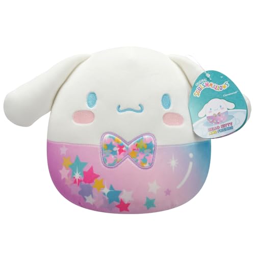 Squishmallows Cinnamoroll peluche 20 cm pour décorer votre lit