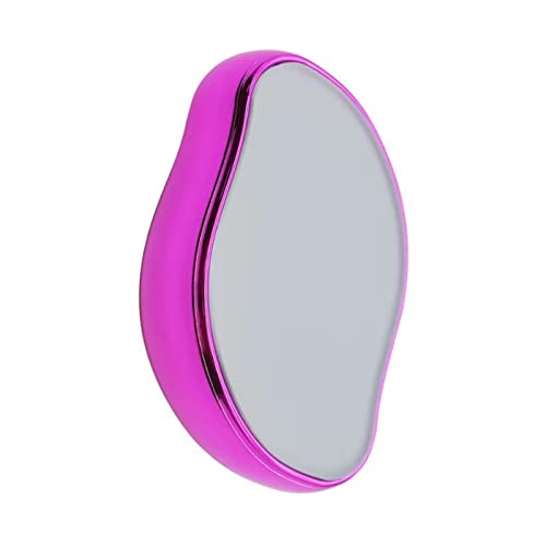 Épilateur d'Épilation Physique Indolore Pour Femme,Gomme à Cheveux Cristal, Magic Crystal Hair Remover,Portable, Pour Les Corps, Les Jambes, Les Bras Et Le Dos (Rose Rouge) Cover