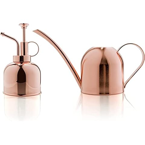 HOMJARDI Indoor Watering Can with Mister Spray Cover