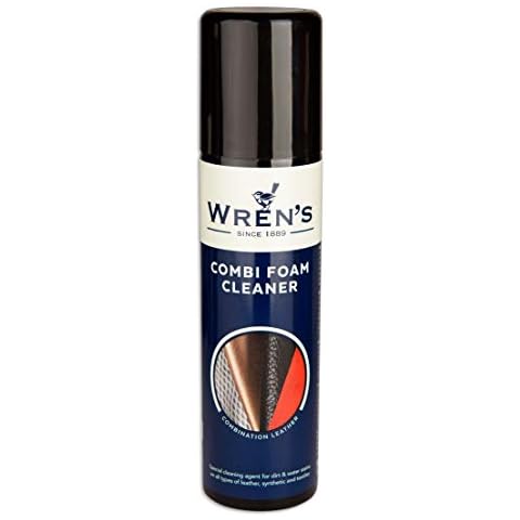 Ultimate Foam Cleaner, Stain Remover for Leather Textile Canvas Shoes Boots Handbags Accessories, Wren’s Combi Foam Cleaner, 150 ml - 5.07 fl. oz Cover