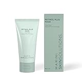 Marini SkinSolutions Retinol Plus Mask - Anti-Aging Peptides, Antioxidants, Hyaluronic Acid - Good for Wrinkles, Sun Damage, Dark Spots - All Skin Types - Cruelty Free - Made in the USA - 1.7 oz