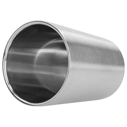 STAINLESS STEEL DOUBLE LAYER BEER MUG 260ML WATER CUP DRINKWARE KITCHEN DINING HALL