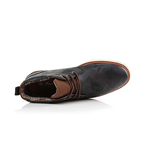 Image of Ferro Aldo Men's Chukka Boots | Classic Dress, Casual & Sneaker Styles | Lace-Up Ankle Boot for Work & Everyday Wear