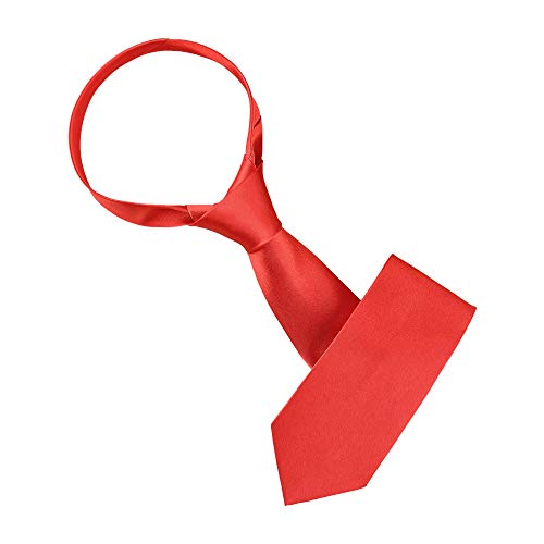 Cravate classique rouge pour mariage et travail homme Allegra K